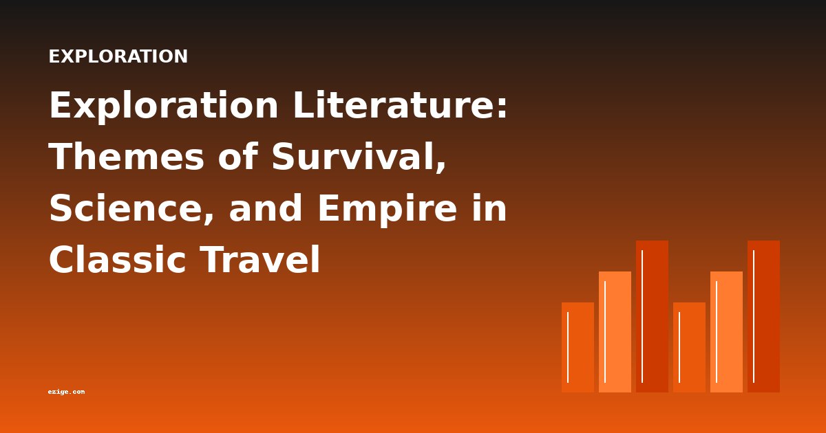 Exploration Literature: Themes of Survival, Science, and Empire in Classic Travel Narratives