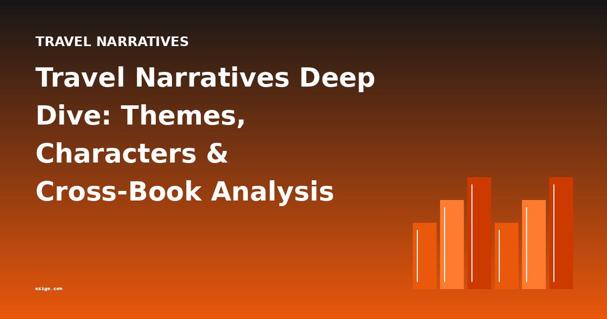 Travel Narratives Deep Dive: Themes, Characters & Cross-Book Analysis