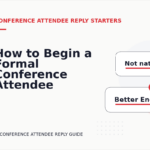 How to Begin a Formal Conference Attendee Reply